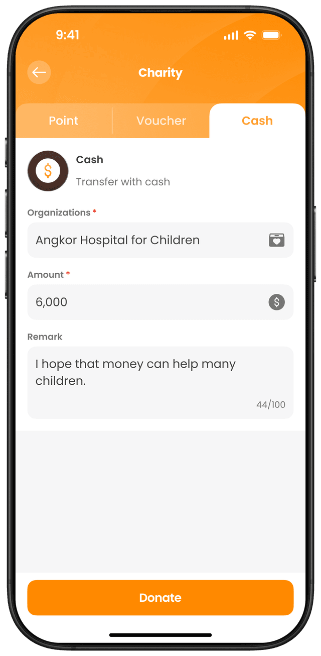 ផ្ទៀងផ្ទាត់ព័ត៌មានរបស់អ្នក