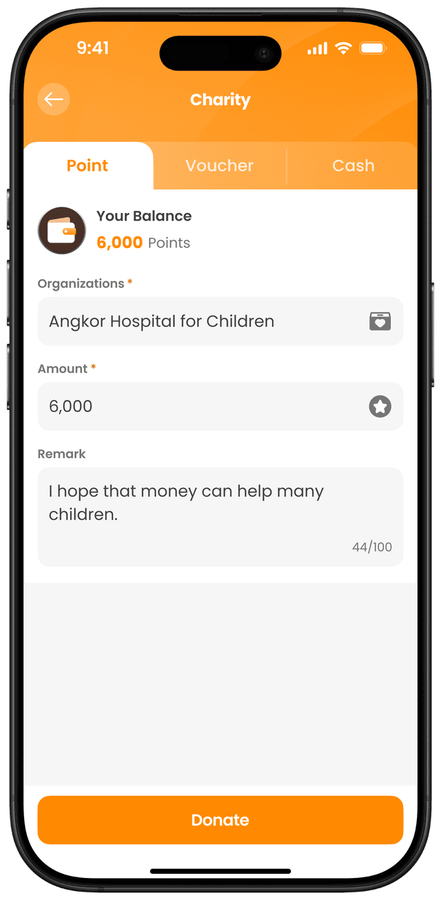 ផ្ទៀងផ្ទាត់ព័ត៌មានរបស់អ្នក