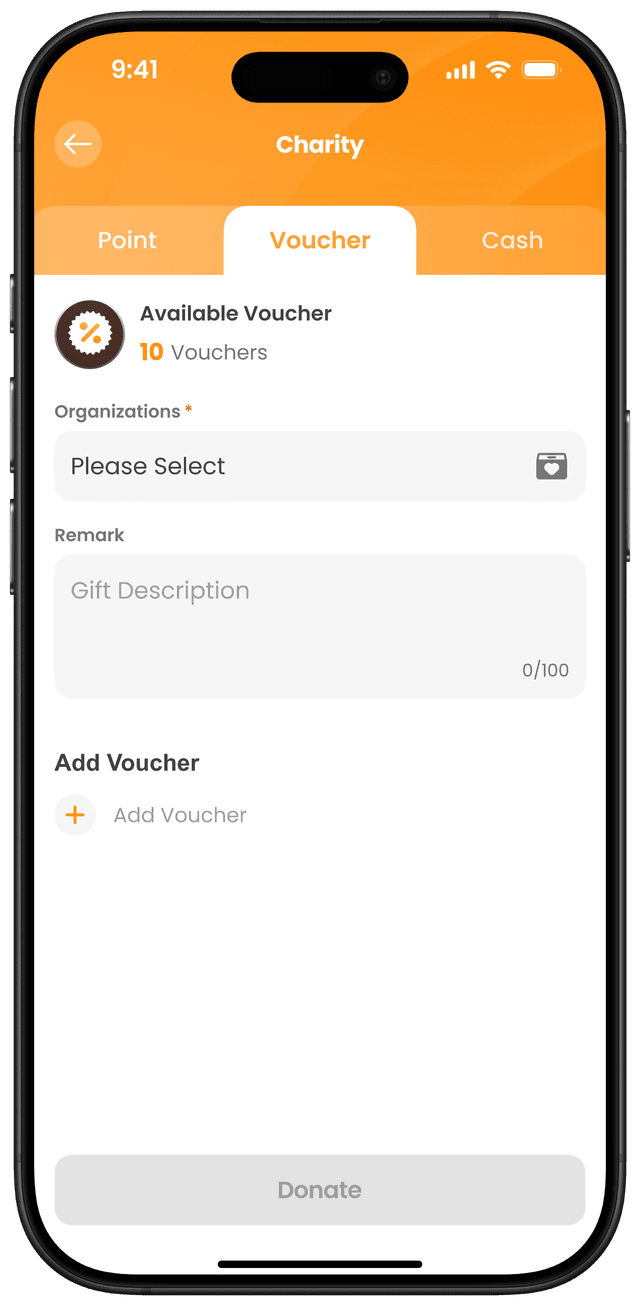 បរិច្ចាគដោយប័ណ្ណទឹកប្រាក់