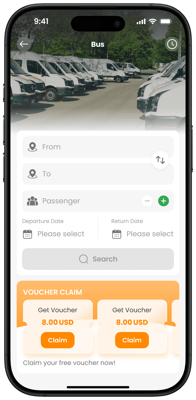 ជ្រើសរើសទិសដៅរបស់អ្នកនិងចំនួនមនុស្ស