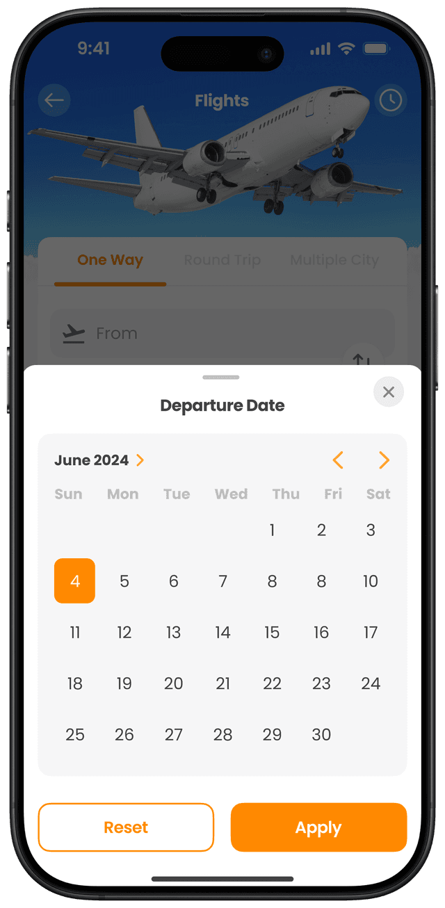 កាលបរិច្ឆេទចេញដំណើរ