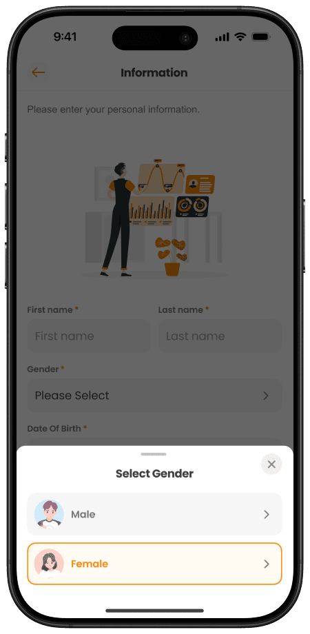 ទំព័រជ្រើសរើសភេទ