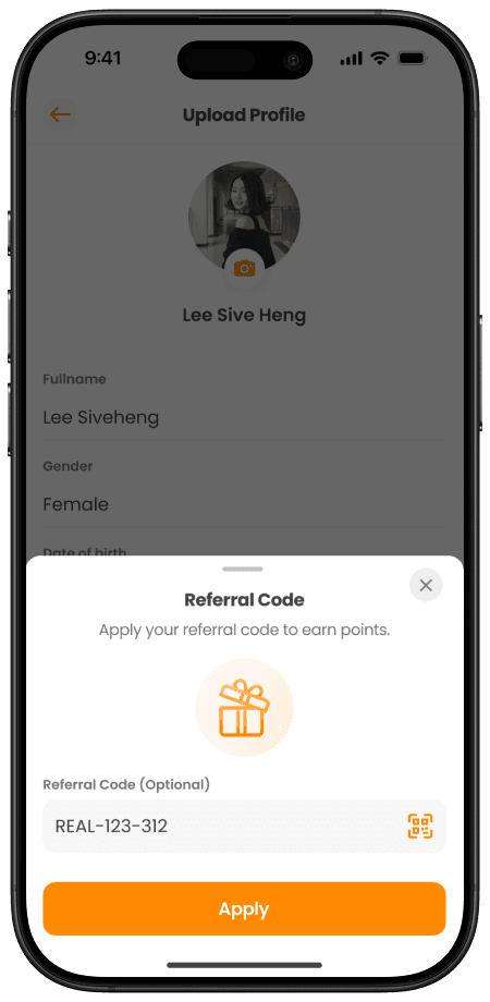 ទំព័រប្រើលេខកូដយោងដើម្បីទទួលពិន្ទុ(ជាជម្រើស)