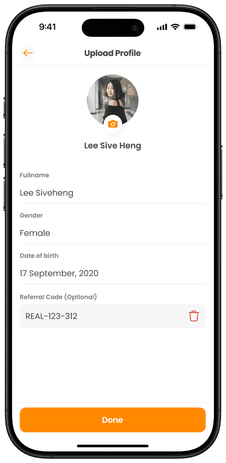 ទំព័រផ្ទៀងផ្ទាត់ព័ត៌មានផ្ទាល់ខ្លួនរបស់អ្នក