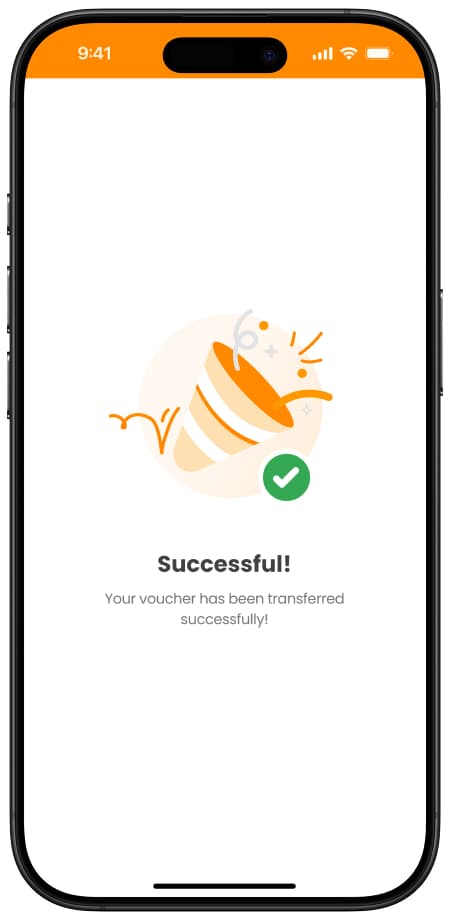 ការផ្ទេរជោគជ័យ