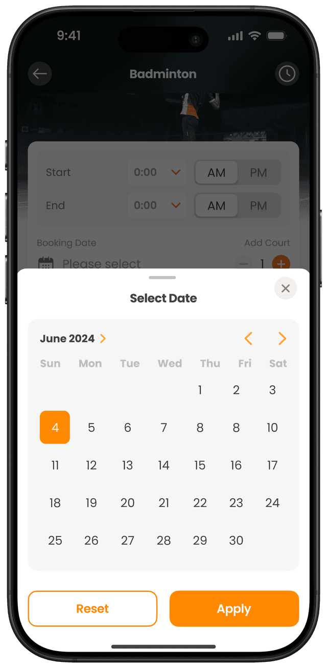 ជ្រើសរើសកាលបរិច្ឆេទ