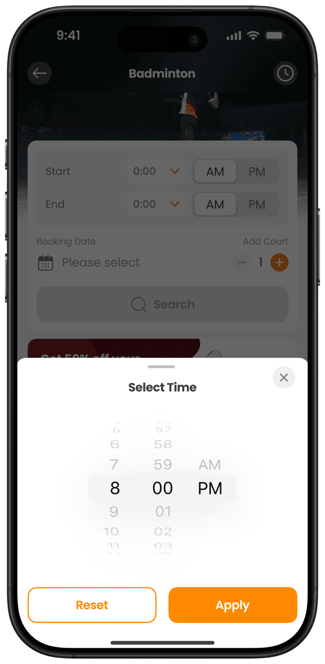 ជ្រើសរើសម៉ោង