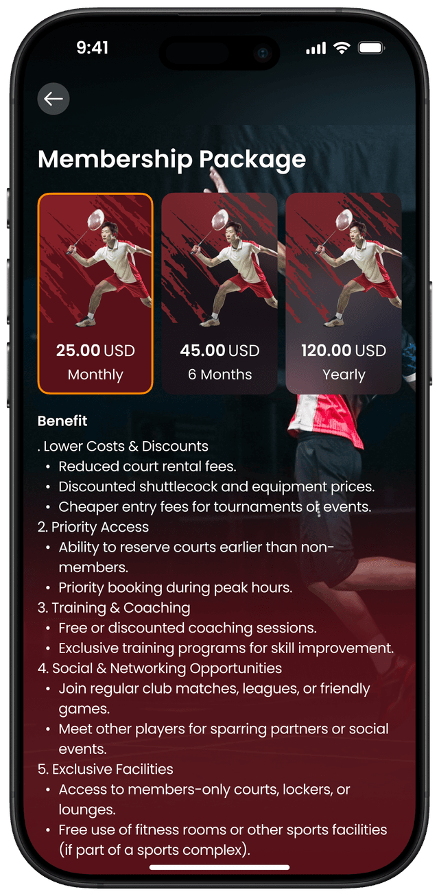 ជ្រើសរើសផែនការសមាជិកភាពរបស់អ្នក។