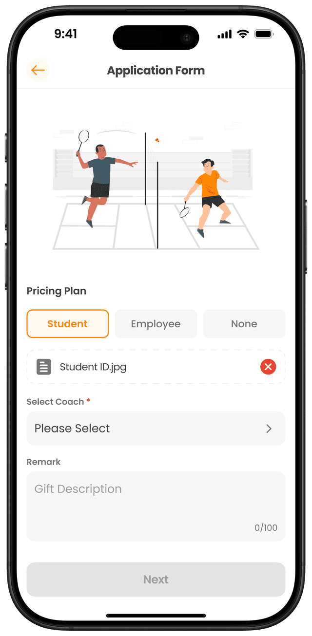 ជ្រើសរើសប្រភេទសមាជិកភាព