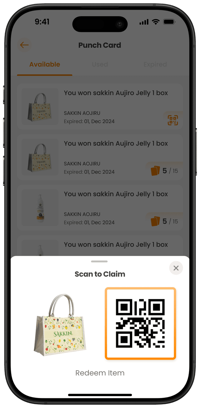 ទទួលបានកូដ QR ពេលកាតពិន្ទុរបស់គ្រប់ចំនួន