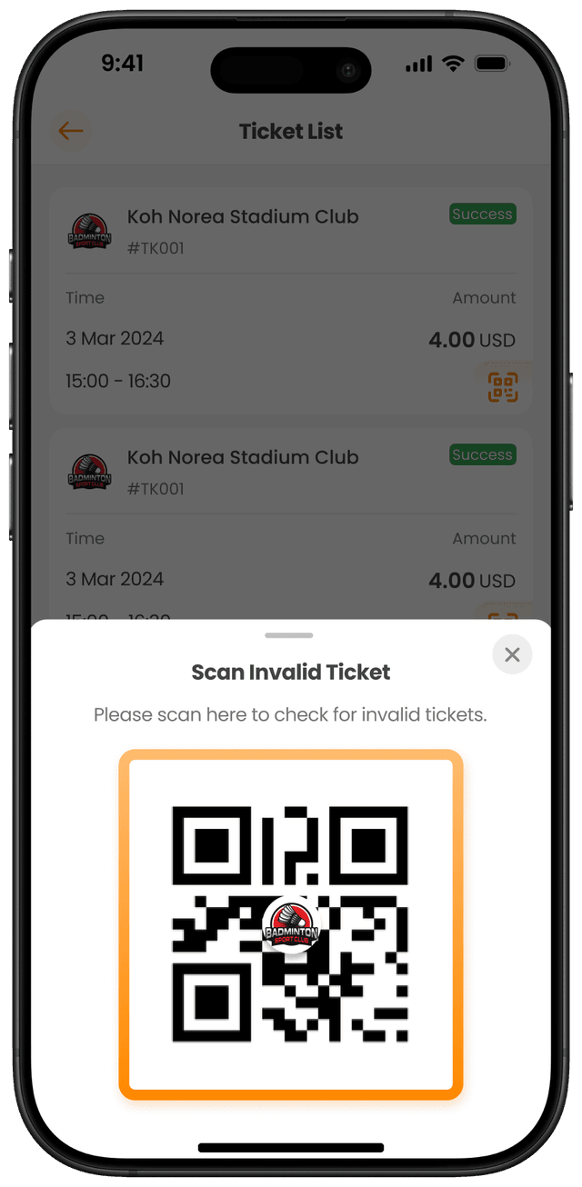 QR កូដកីឡាវាយសី